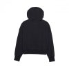 BLUZA Z KAPTUREM DAMSKA FOX WORDMARK OVERSIZED BLACK XS
